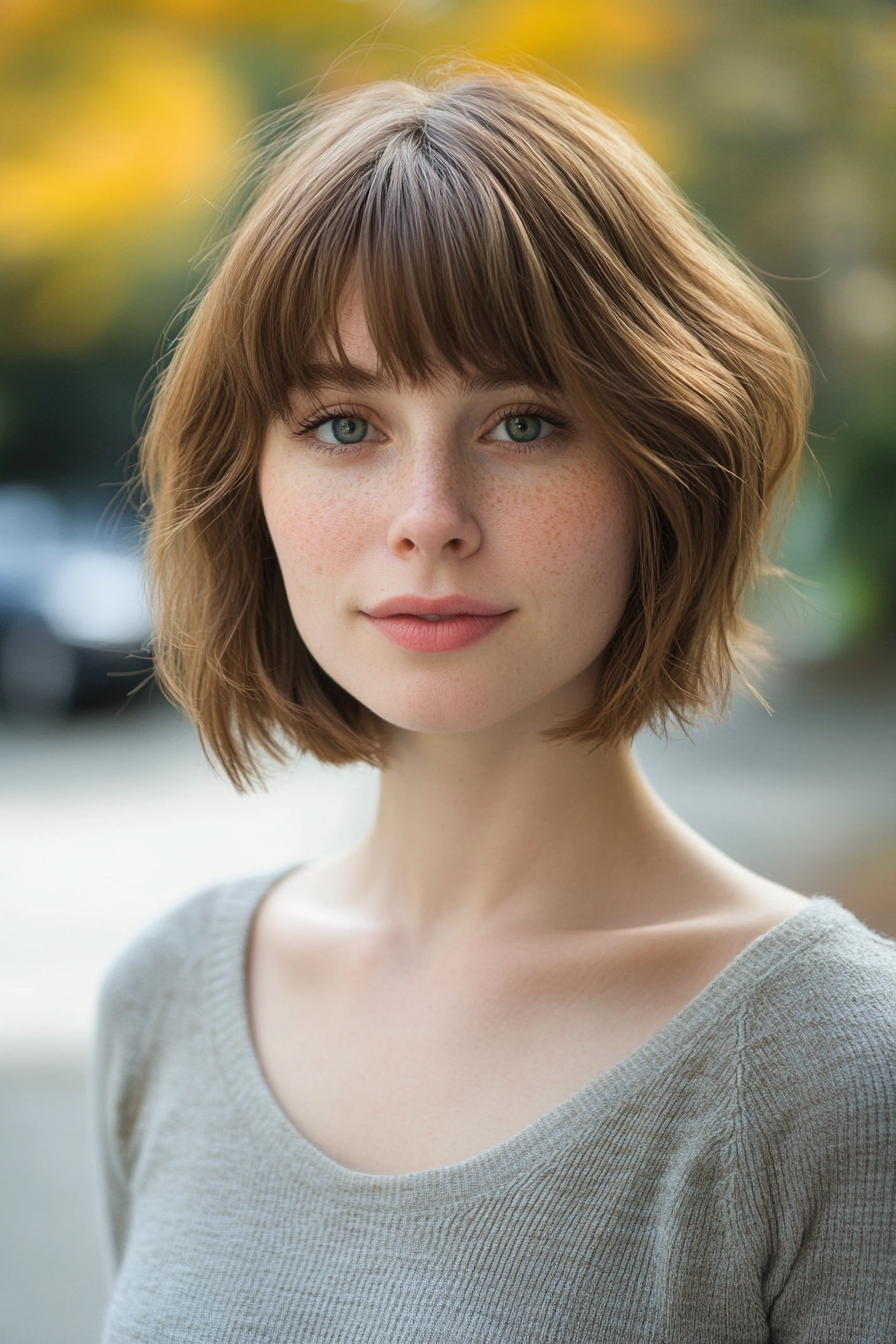 bob-with-bangs-light-brown-hair