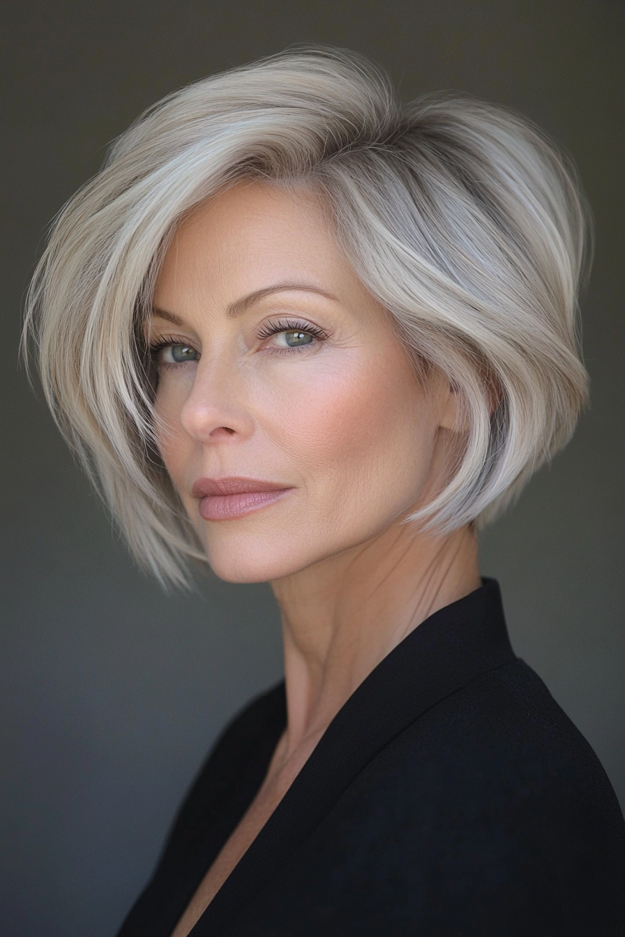 side-parted-bob-hairstyle-older-women