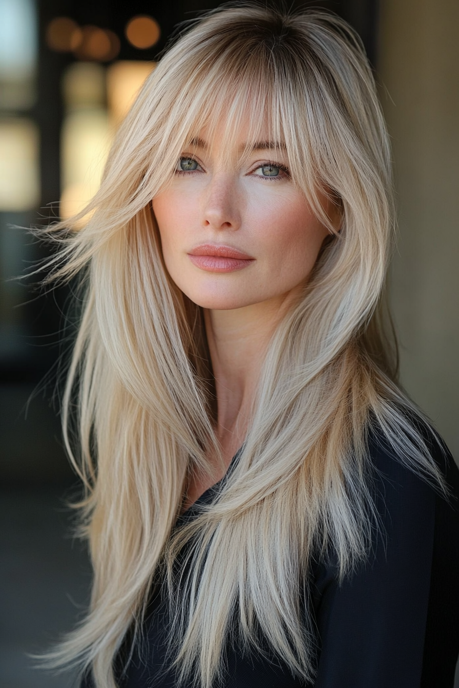 blonde-layered-haircut-with-curtain-bangs