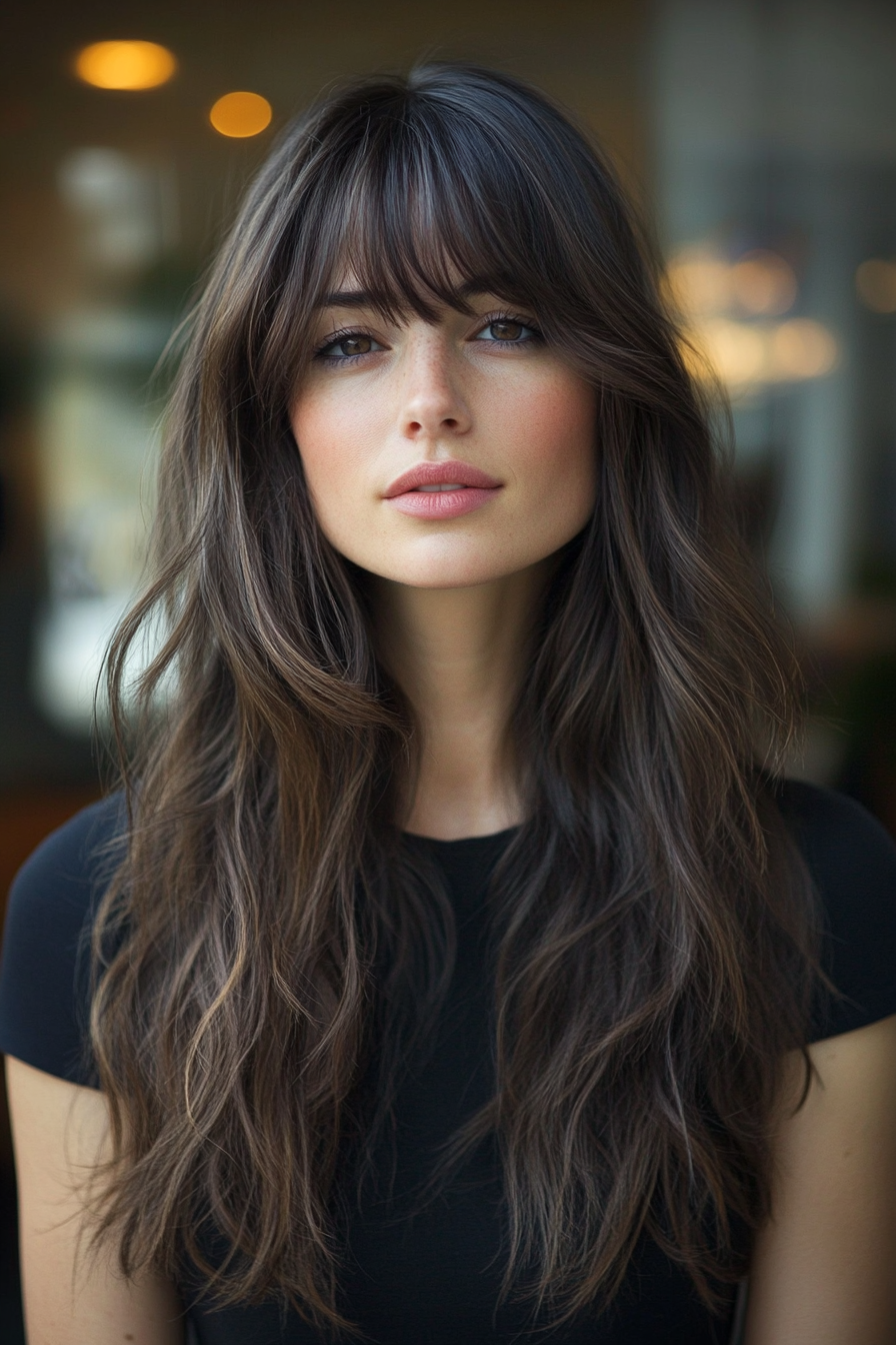 face-framing-dark-brown-layered-haircut-with-bangs