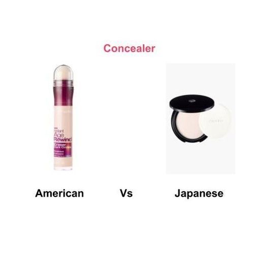 Concealer-American-Vs-Japenese-makeup