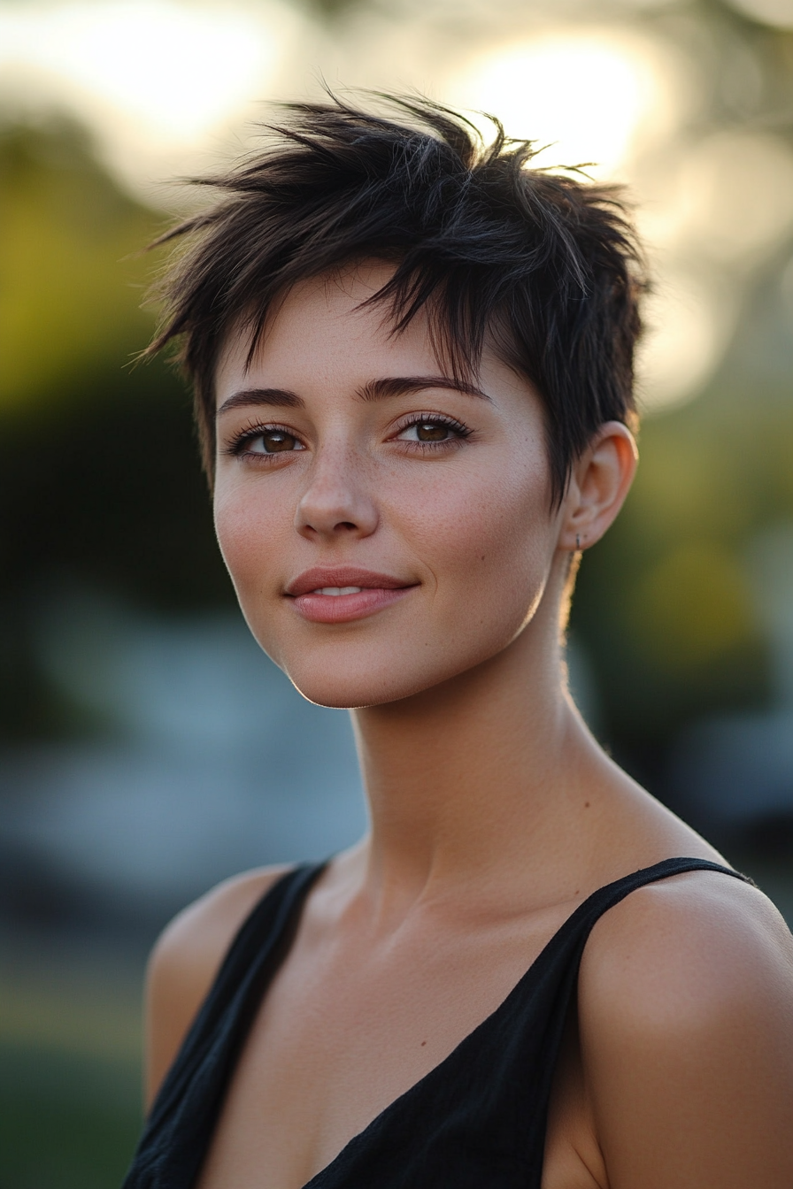 short-pixie-spiky-cut-brown-hair