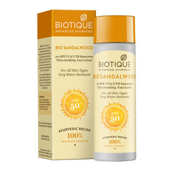 Biotique Bio Sandalwood Sunscreen - SPF 50 PA+