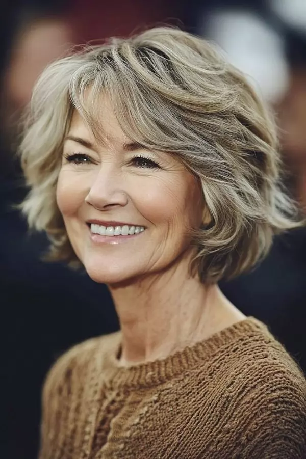 Kurzhaarfrisuren ältere Frauen 2024