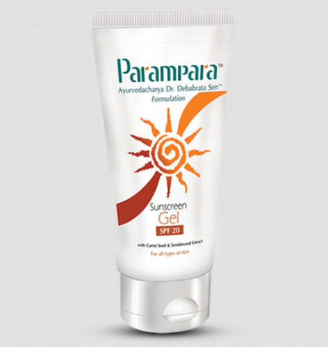 Parampara Carrot Seed & Sandalwood Extracts Sunscreen Gel