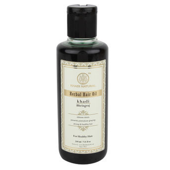 Khadi Natural Bhringraj Herbal Hair Oil