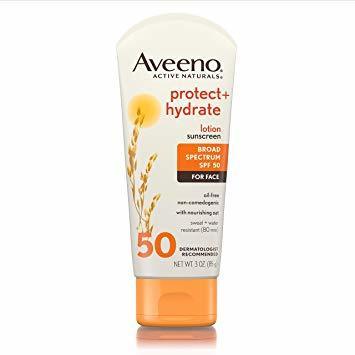 Aveeno paraben free sunscreen