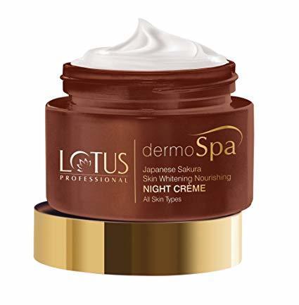 Lotus Professional dermoSpa Japanese Sakura Skin Whitening & Nourishing Night Creme