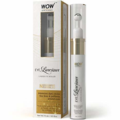 WOW Eye Luscious No Parabens and Mineral Oil Under Eye Roller