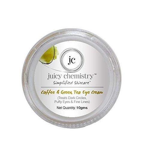 Juicy Chemistry Under Eye Cream With Coffee and Green Tea