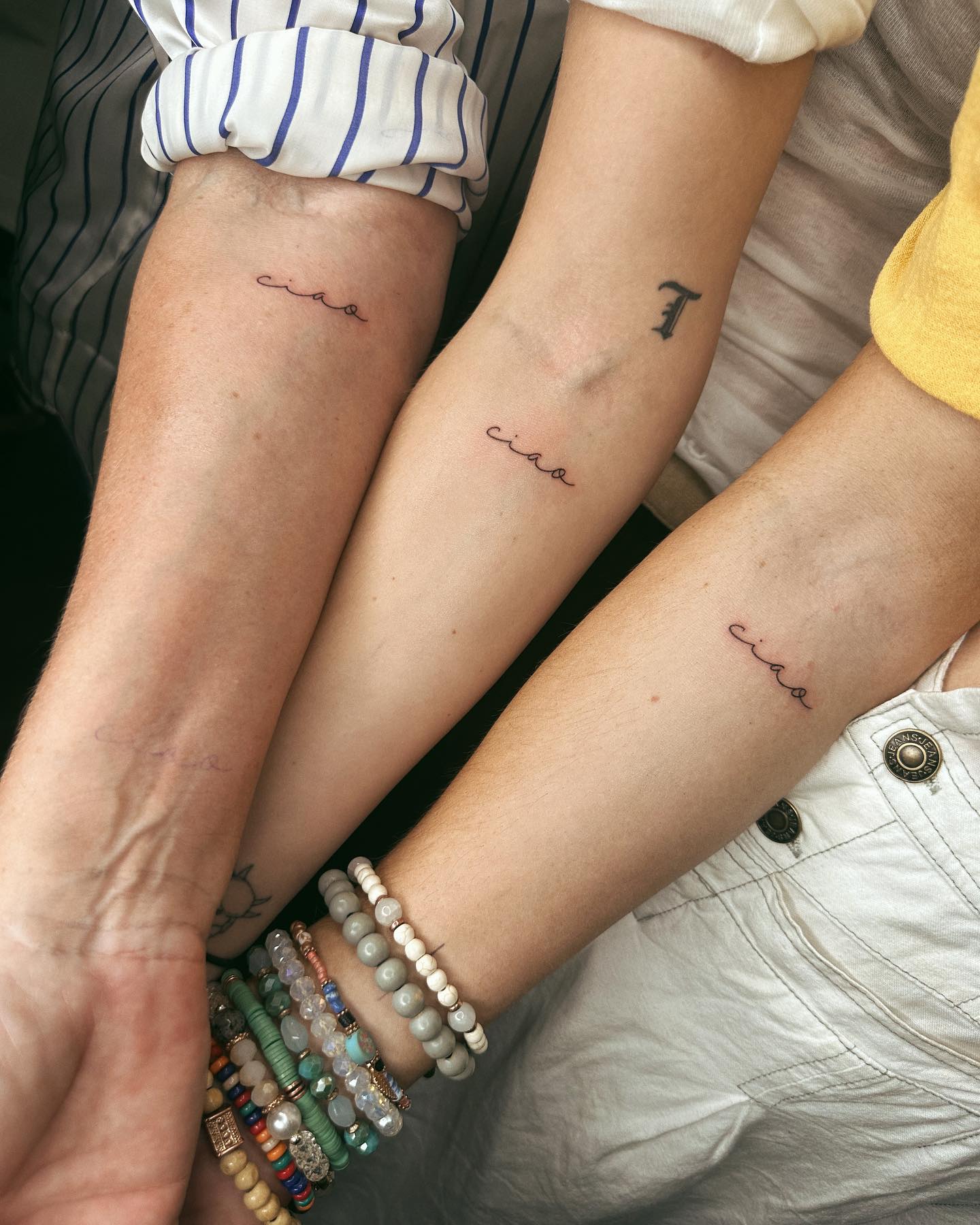 ciao-mother-daughter-matching-tattoo
