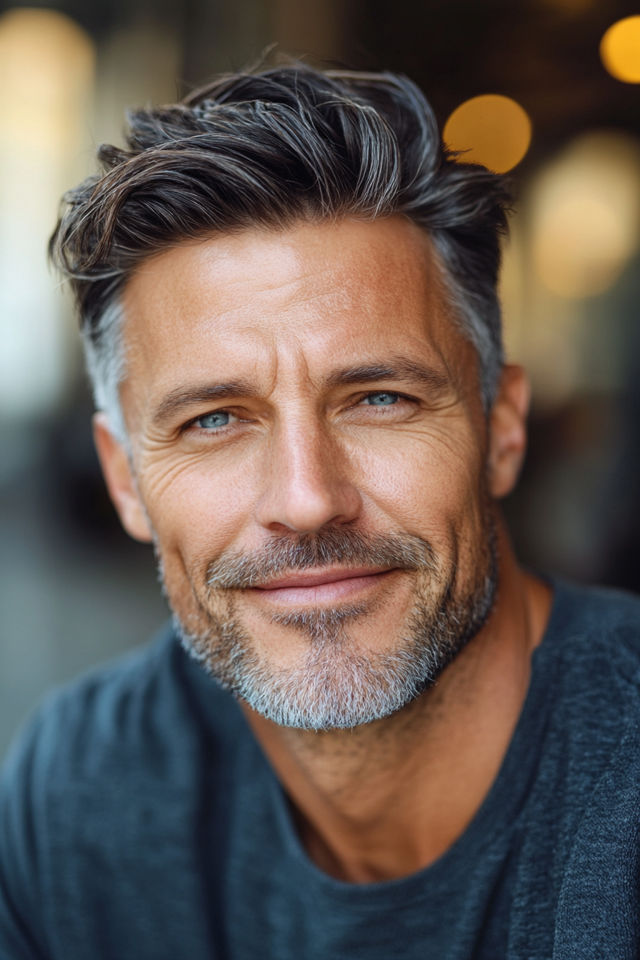 short-beard-with-slick-haircut