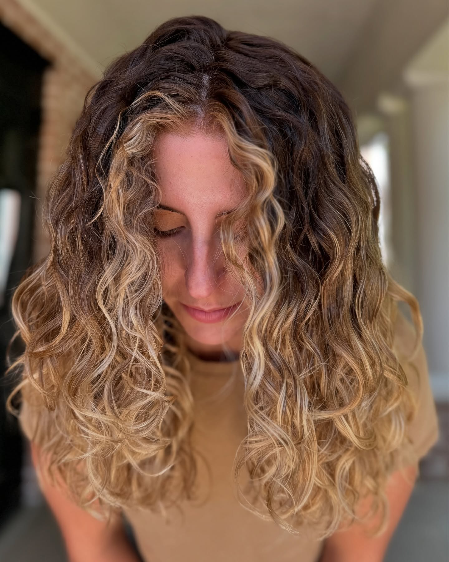 orange-balayage