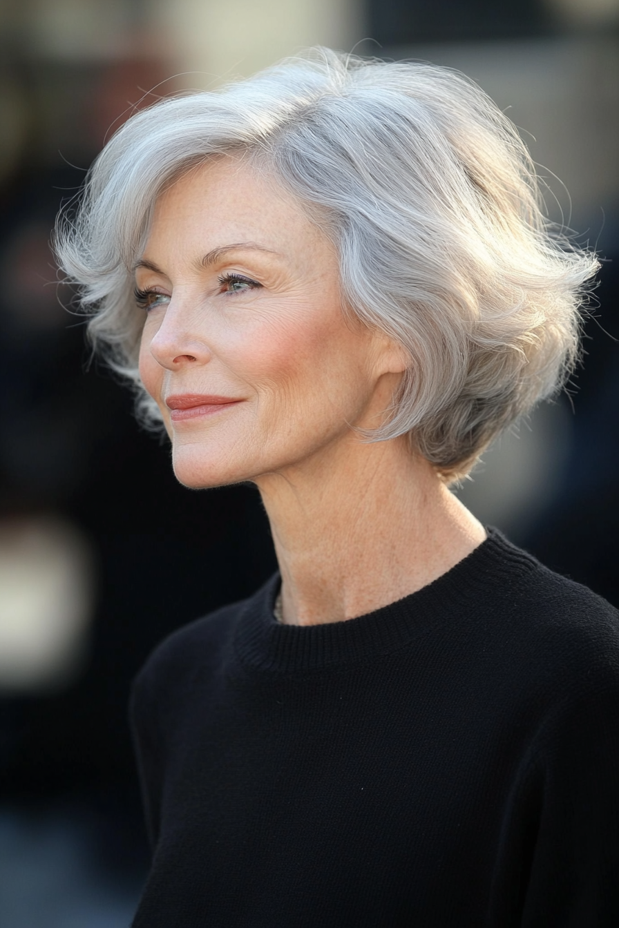 gray-bob-for-fine-hair