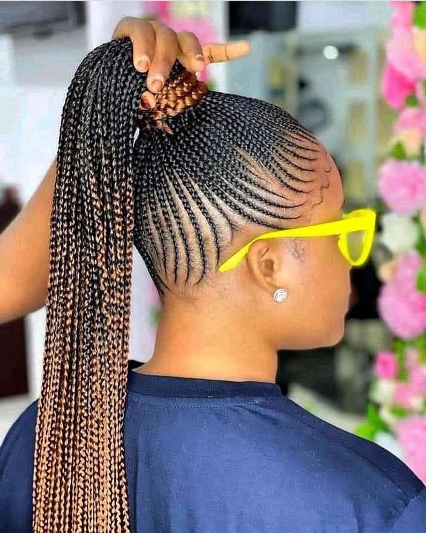 cornrow-ponytail-with-ombre-braided-extensions