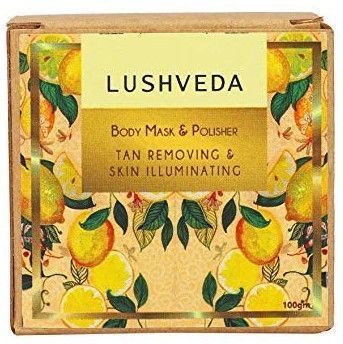 Lushveda Body Mask & Polisher-Tan Removing & Skin Illuminating