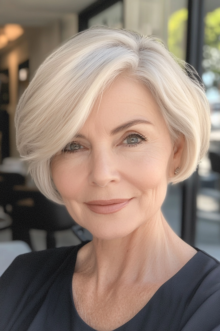 gray-bob-with-side-bangs