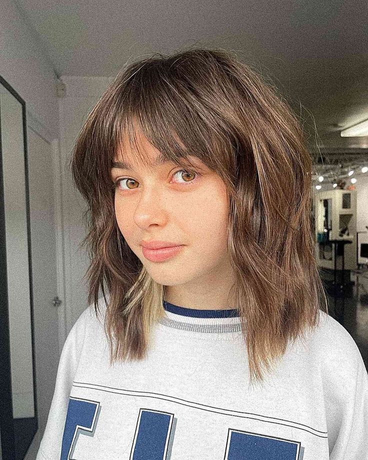 _Bangs Bliss_ Trendy Round Face Hairstyles for the…