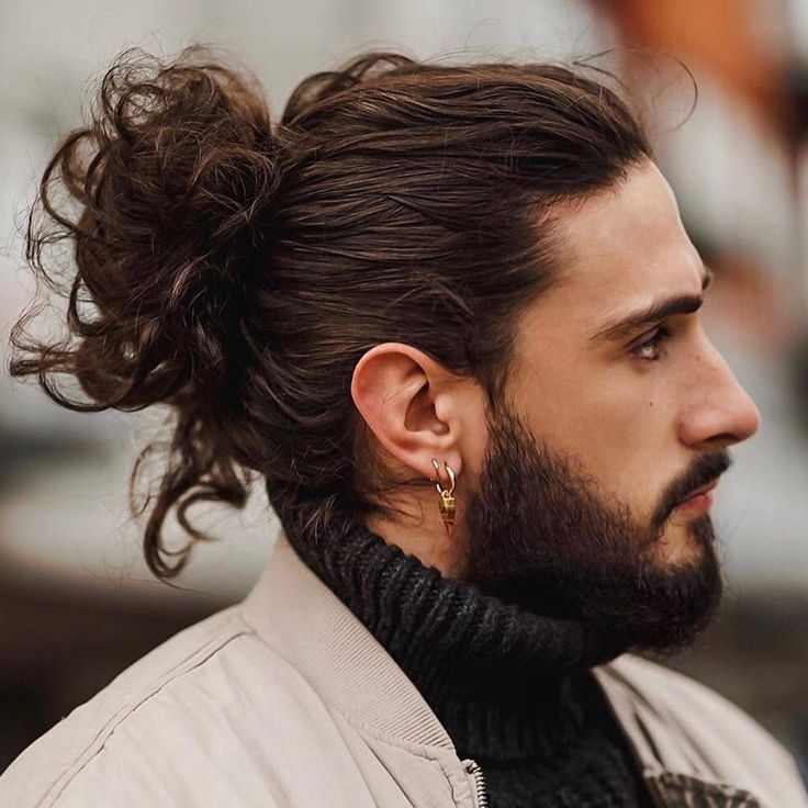 long-curly-hair-with-bun