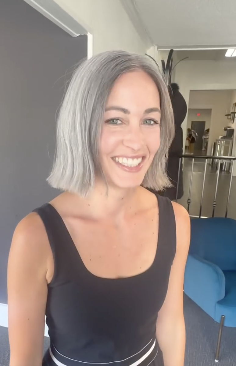 short-gray-blunt-bob