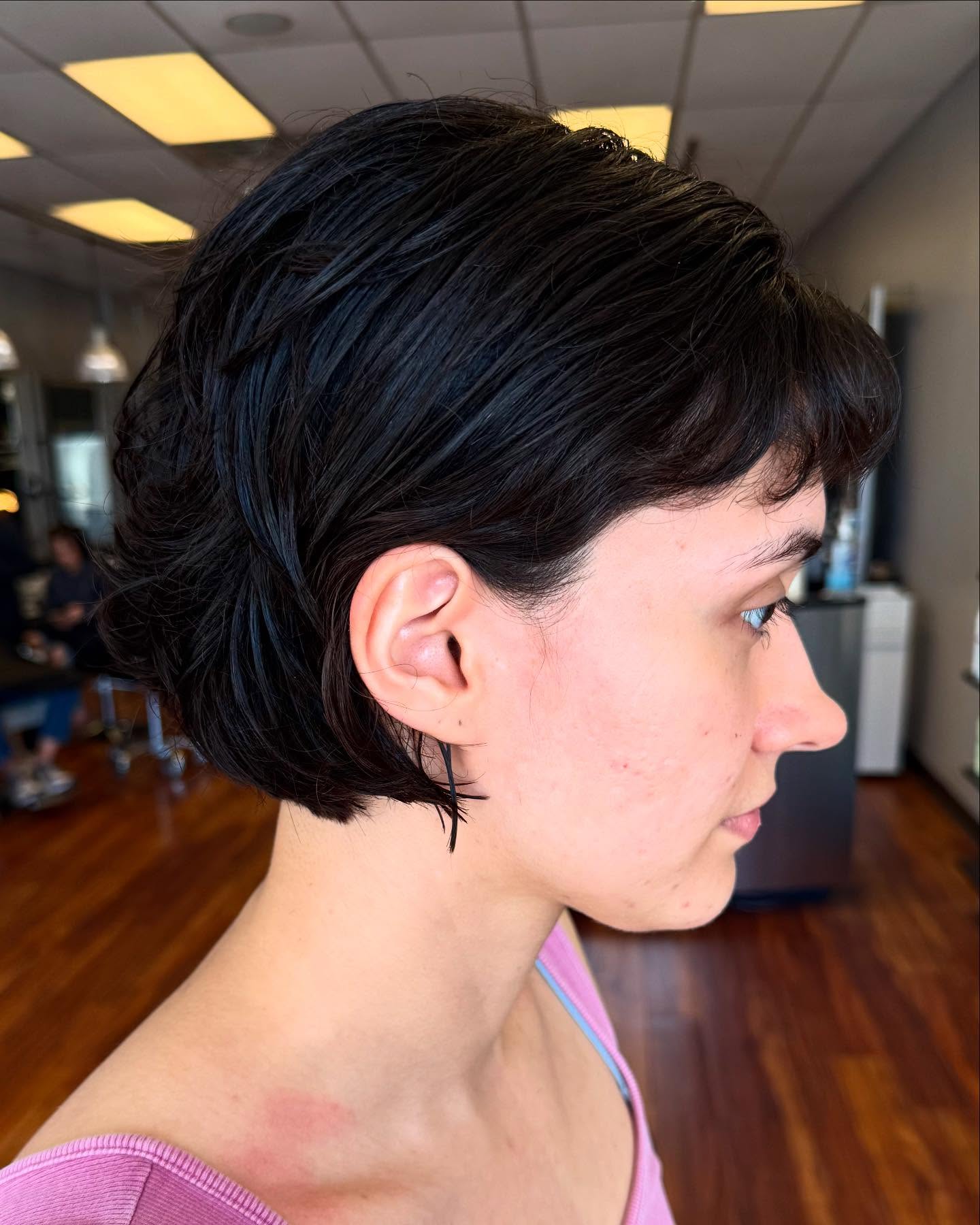black-wavy-bob