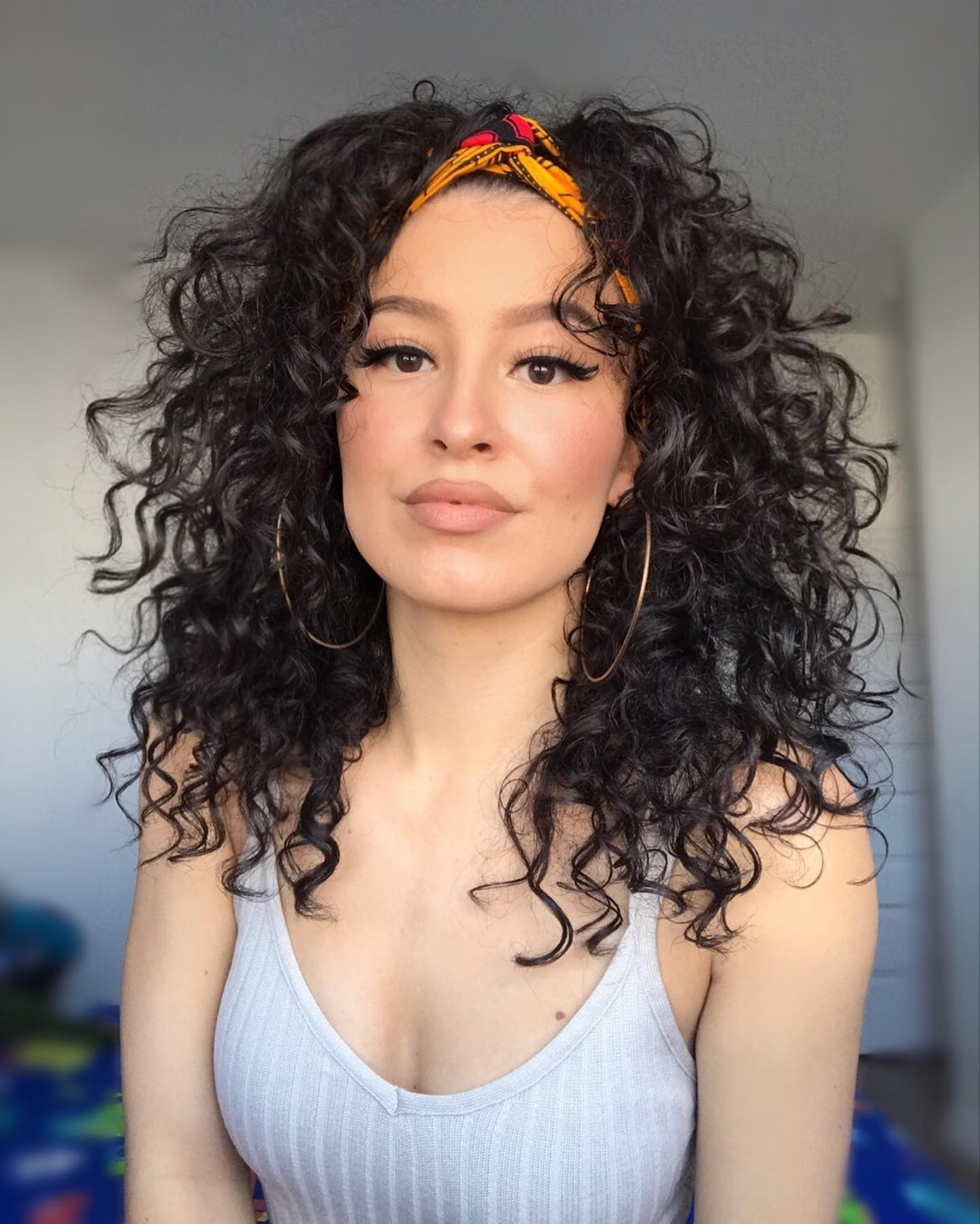 middle-parted-curly-hair