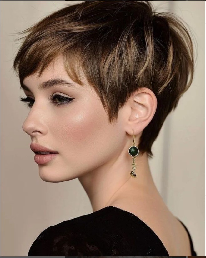 pixie-with-blonde-highlights