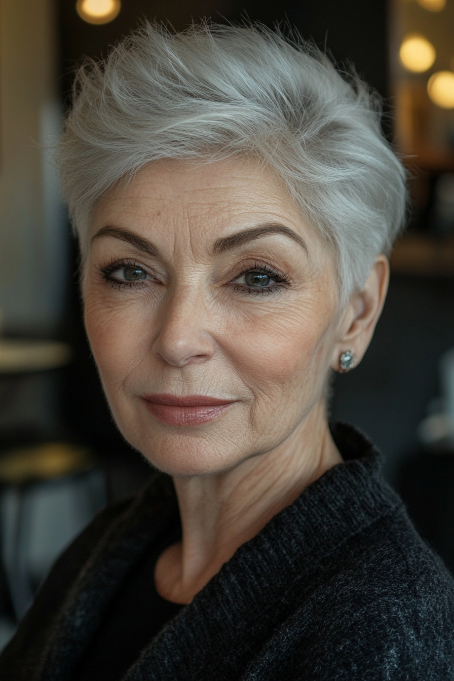 side-parted-short-gray-hair