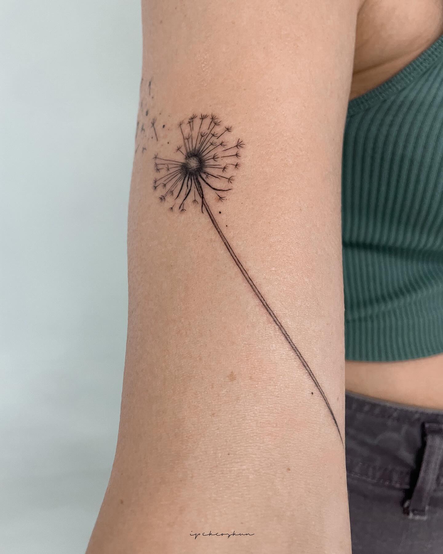 dandelion-arm-tattoo
