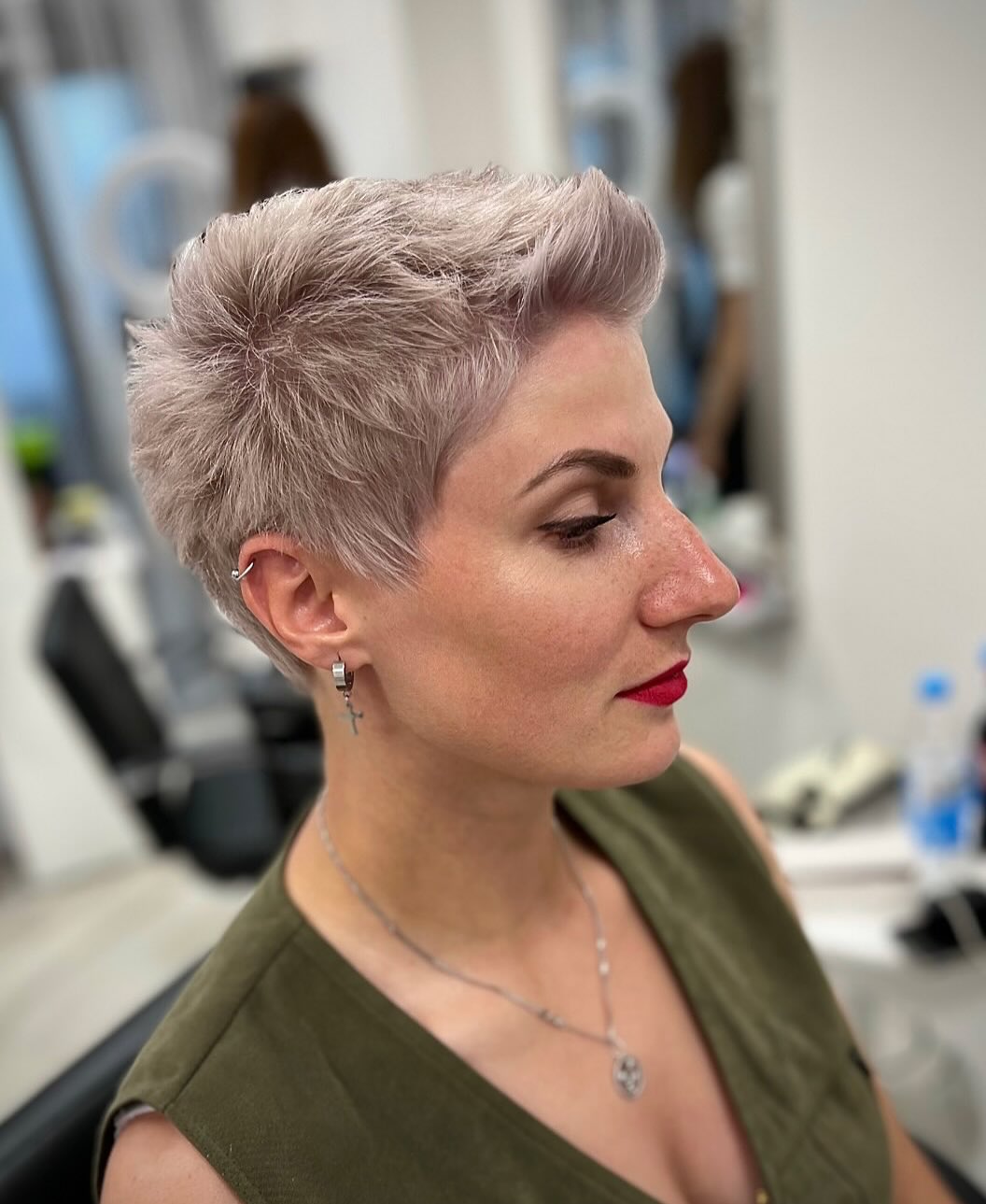 short-silver-pixie