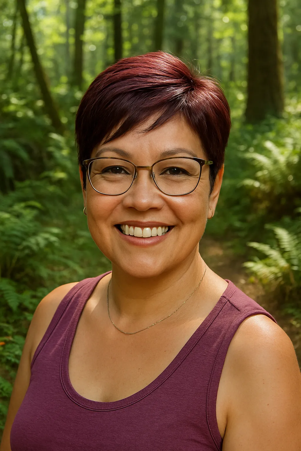 short-purple-hair-pixie