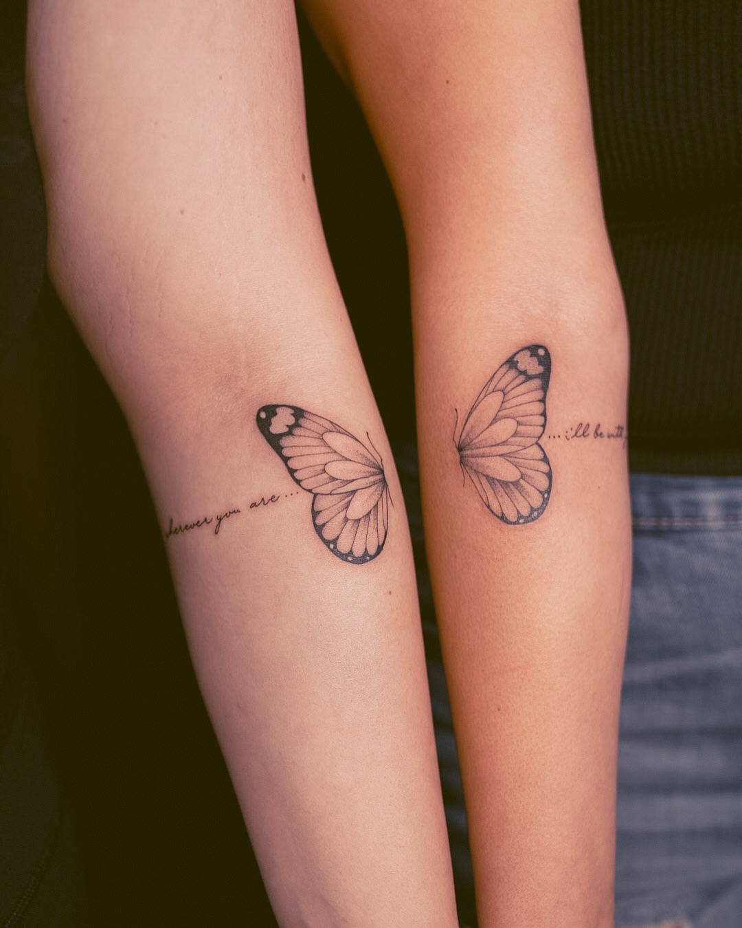 wherever-you-are-i-will-be-with-you-and-half-butterfly-tattoo