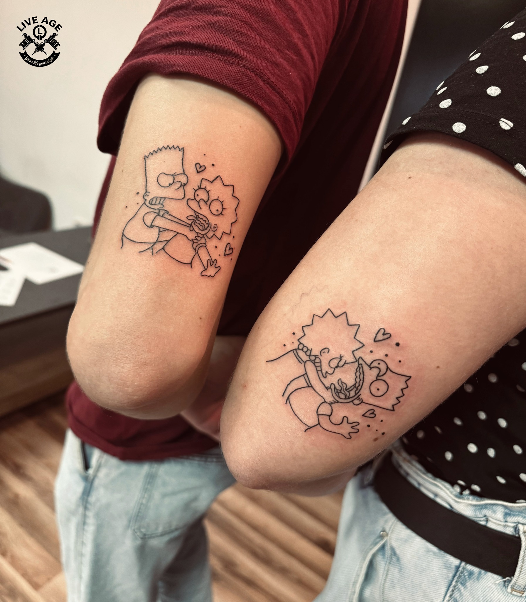 cartoon-siblings-tattoo