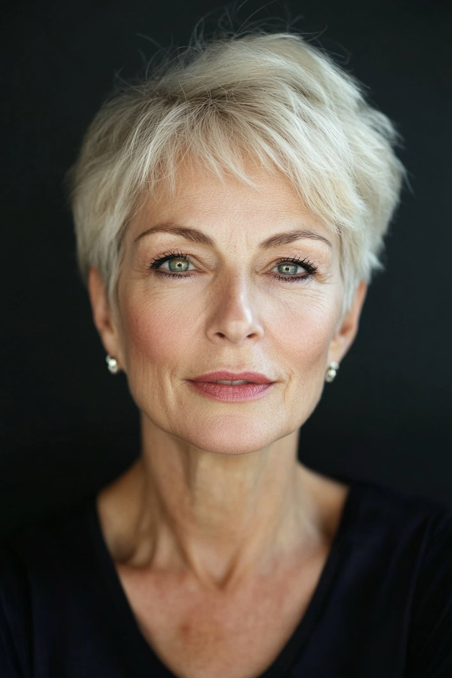 gray-pixie-fine-hair