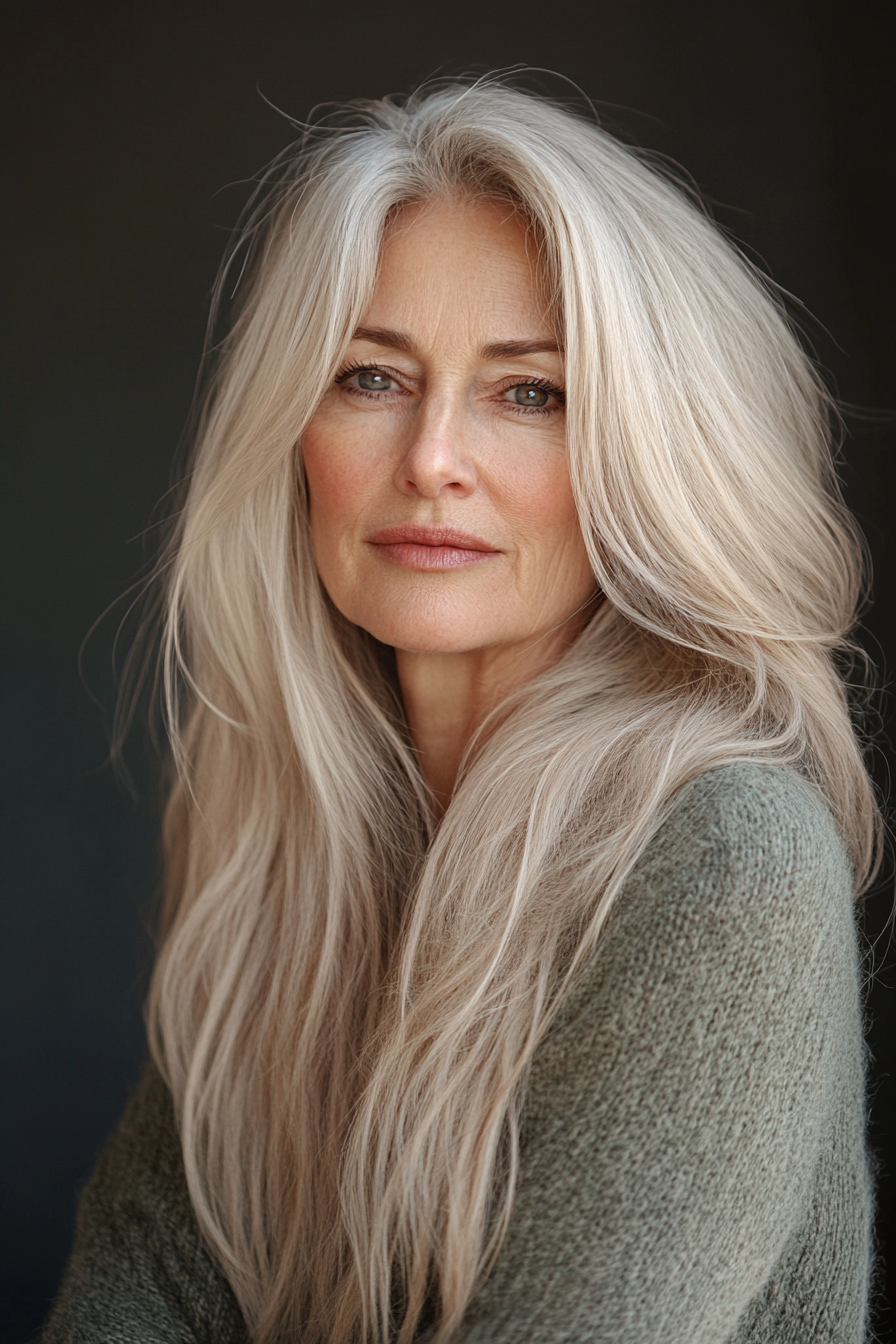long-silver-hair