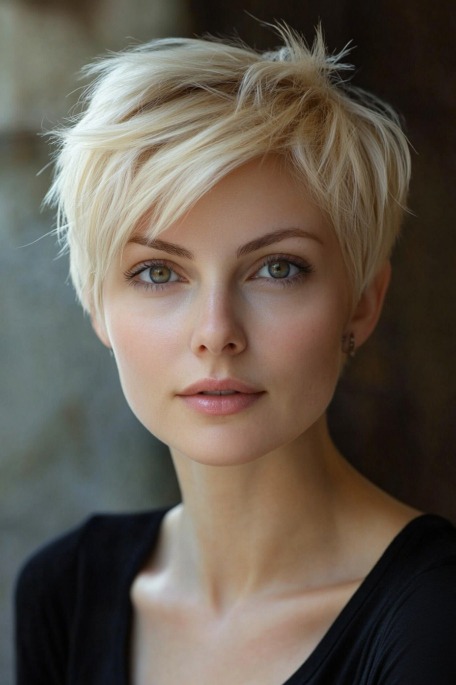 blonde-pixie