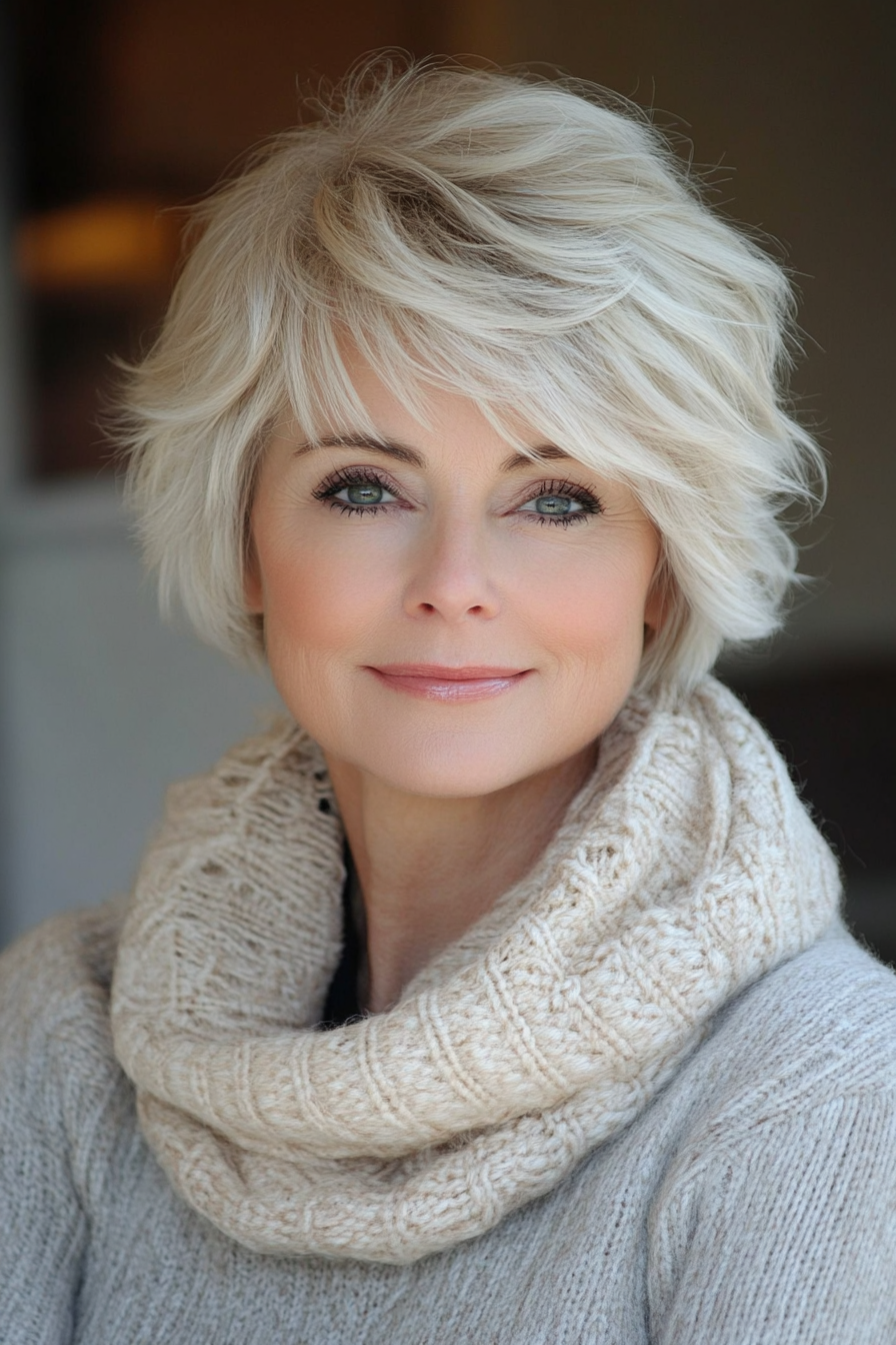 gray-layered-hair