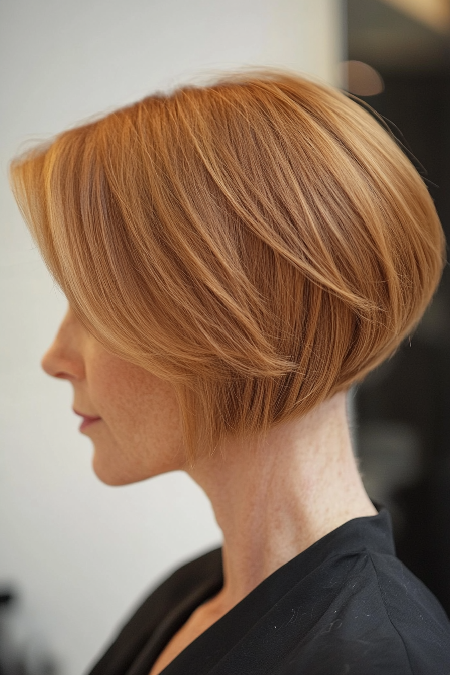 strawberry-blonde-short-angled-bob