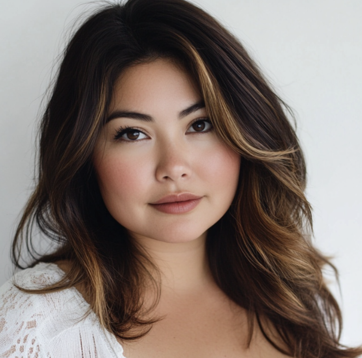 face-framing-brown-hair-with-highlights