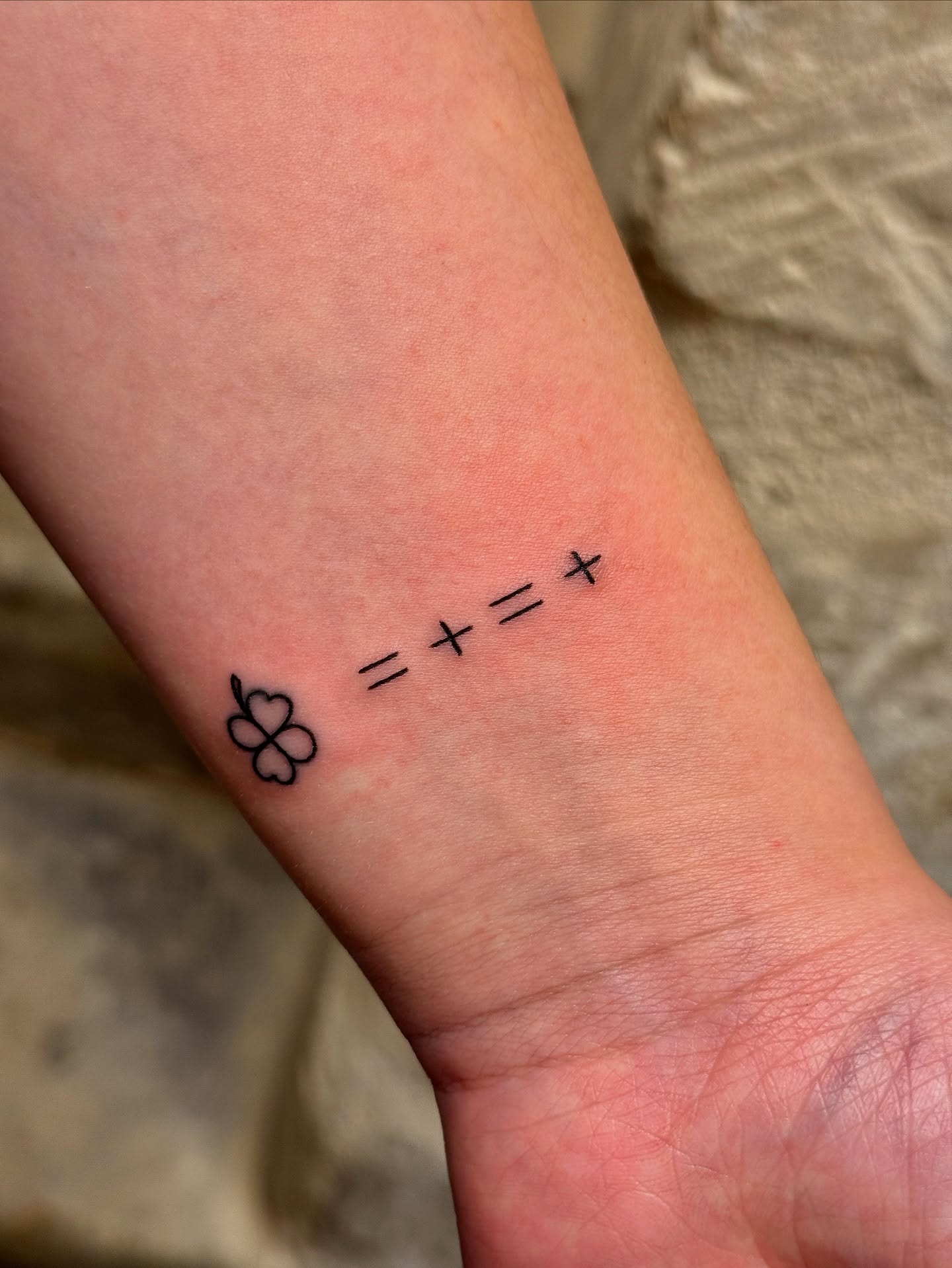 equation-tattoo-on-wrist