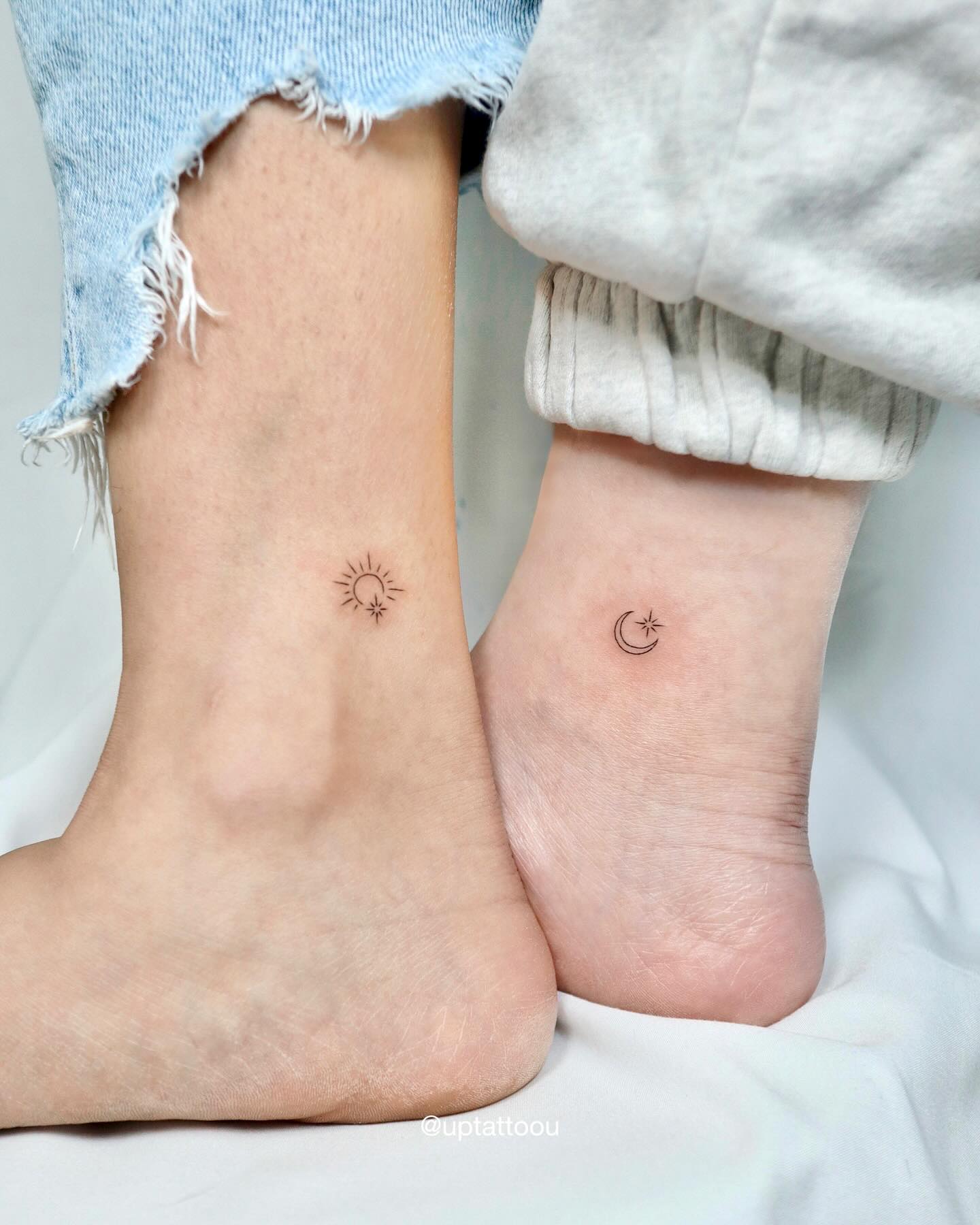 sun-moon-best-friend-tattoo