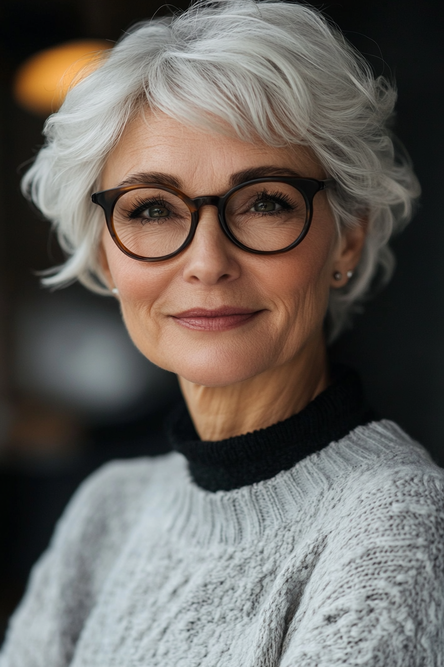 messy-short-hair-with-glasses