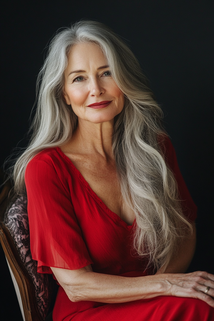 wavy-gray-long-hair-older-women