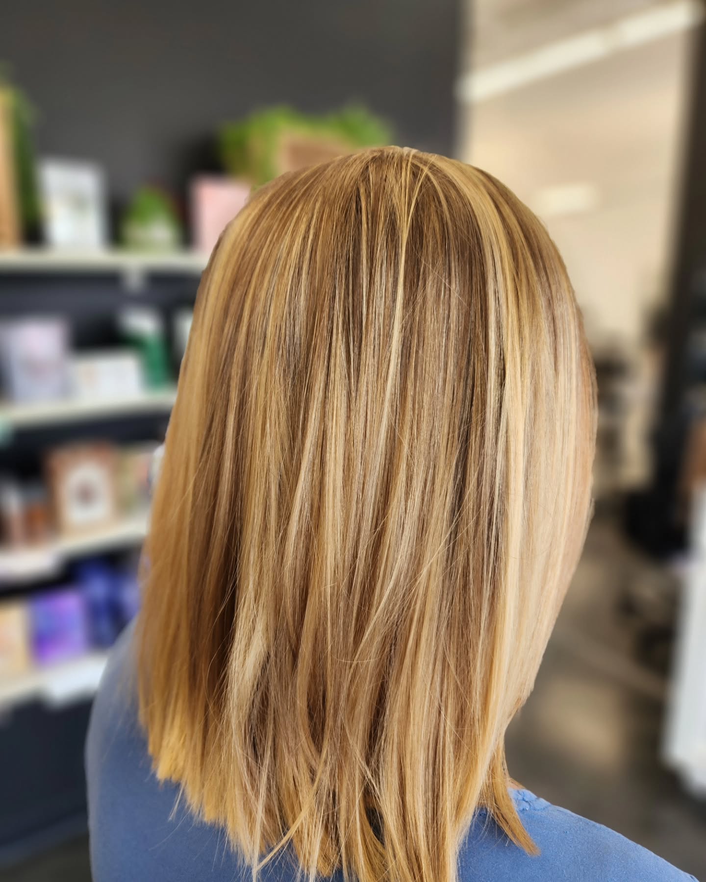 full-highlights-with-blonde-ends