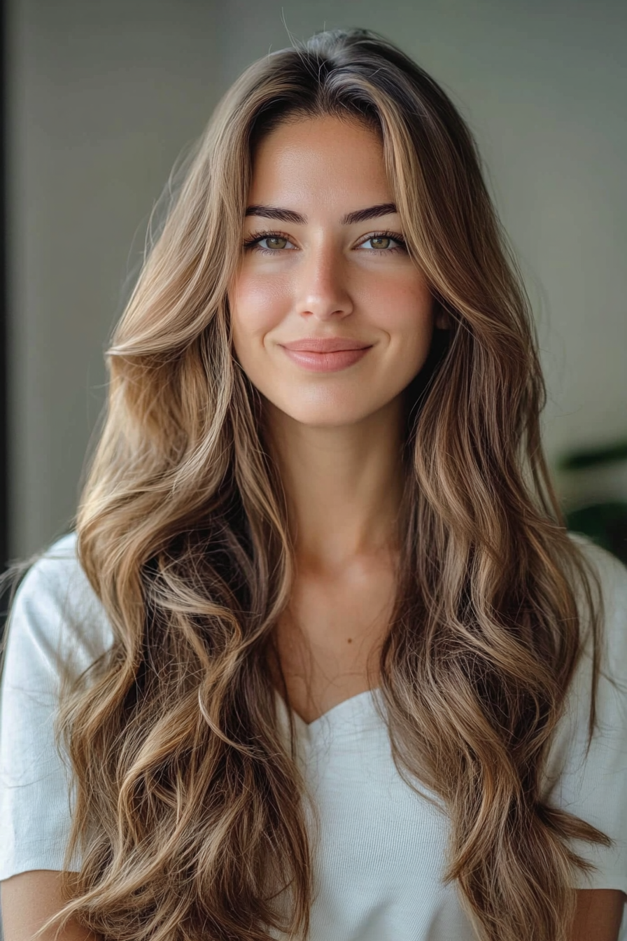 long-wavy-face-framing-hair
