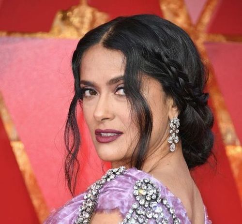 Salma-hayek-braided-hairstyle