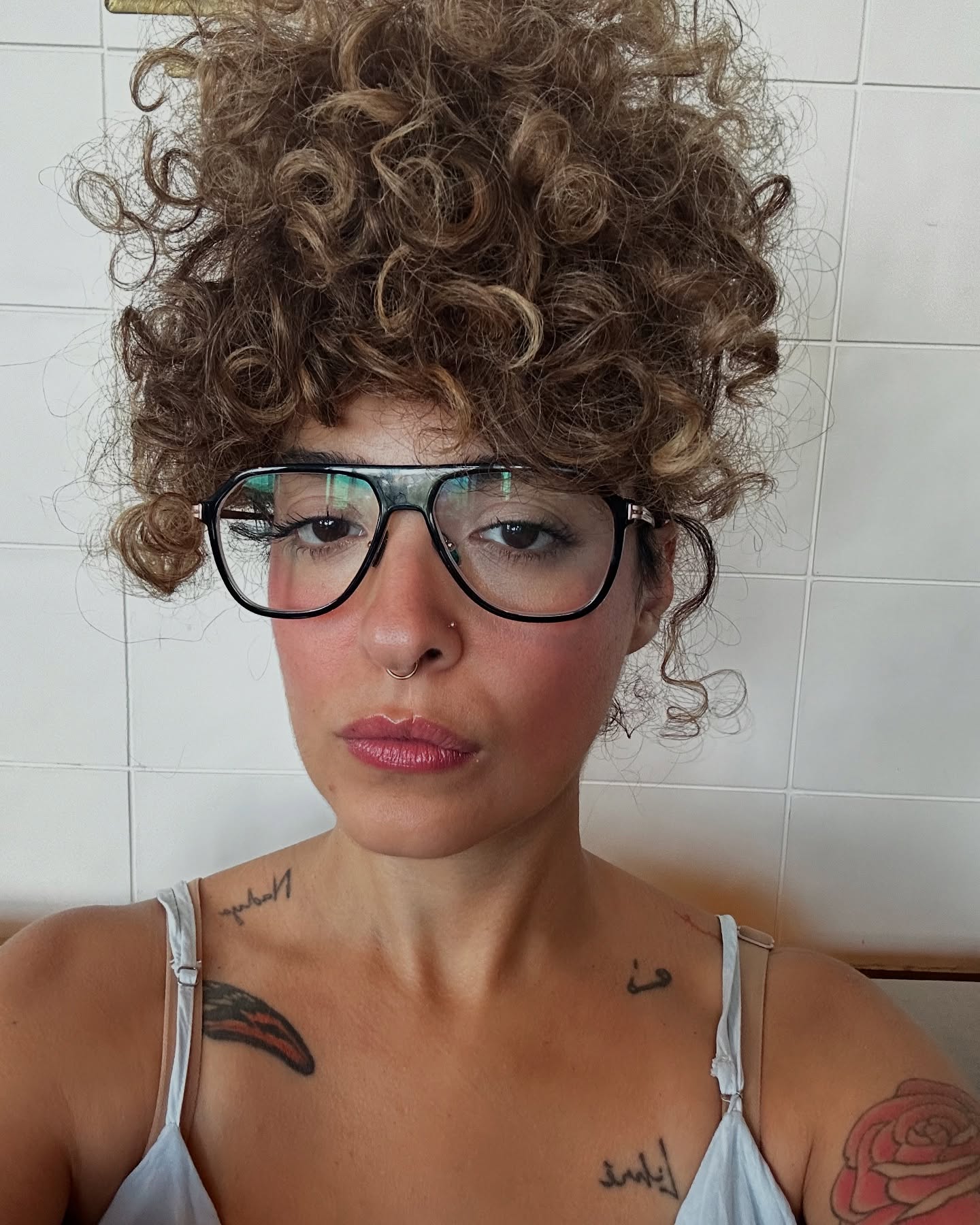 curly-messy-bun
