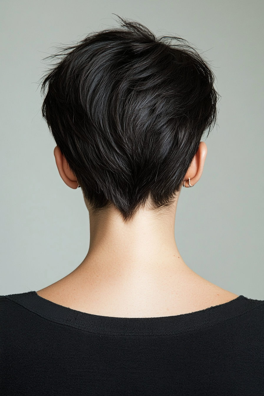 black-pixie-cut