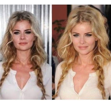 Tousled Braided Pigtails With Puffy Top And Free Ends