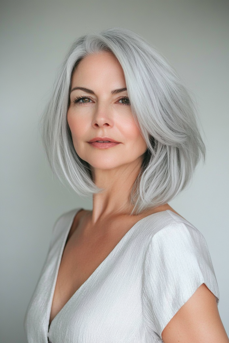 face-framing-gray-bob